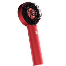 베리지 다기능 두피 마사지기 모발관리기 마사지 빗 생일 선물, 레드