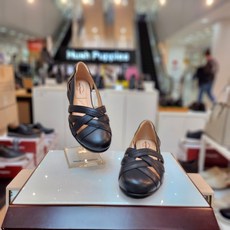 허시파피 여성 발 편한 4cm 경량 오픈형 컴포트 단화 스트랩 샌들 3f26453-14_CA
