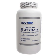 BODYBIO 鈣鎂丁酸鹽膠囊, 1個, 250顆