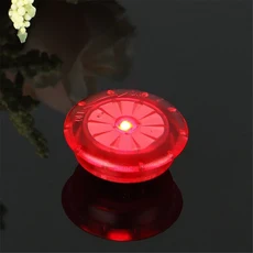 1pc 자전거 스포크 라이트 방수 빛나는 LED 휠 타이어 깜박임 장식 램프 경고 사이클링 기어 액세서리, red, 04 red 40light