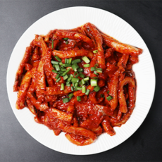 참편한 쫄깃쫄깃 간단 혼밥 양념 오징어 볶음, 2개, 320g