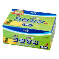 크린랲 알뜰 크린 일회용장갑 1000매, 1000개입, 5개