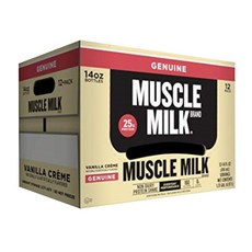 MUSCLE MILK 肌肉奶非乳蛋白奶昔, 12件, 414毫升
