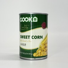 쿡샵 옥수수 스위트콘, 20개, 400g