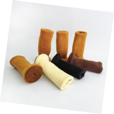 식탁다리커버 실내용 방수 기능성 디자인 보호용 커버 셀프 부착 가능 세트, 1개, 블랙