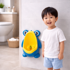 시즈세븐 남아용 개구리 소변기, 블루