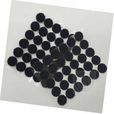 라세노 찍찍이 원형 소 30p 블랙 원형찍찍이테이프