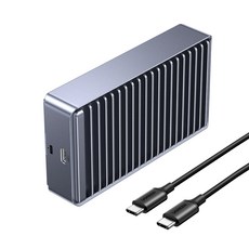 UGREEN 유그린 40Gbps M.2 NVMe SSD 외장케이스 MacBook M1 M2 Pro/Max 호환 USB4/3.2/3.1/3.0/2.0 호환, 1개, D700