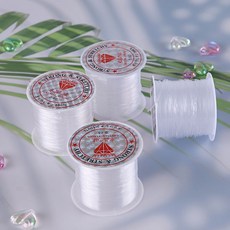 짱패브릭 무탄성 투명 낚시줄, 1개, 0.6mm
