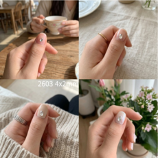 스와로브스키 2603 오벌플랫백 4mm(5개입) 크리스탈 네일스톤 스와스톤 네일파츠, DH-2-4. 스칼렛 (5개입), 1개