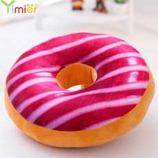 귀여운 방석 도넛방석 꼬리뼈 회음부, 딸기 폭풍, 40cm, 1개