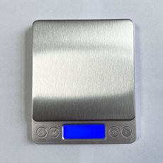 大象小鋪 電子秤 廚房料理烘焙秤 0.01g高精度測量, 銀色, 詳見包裝, 詳見包裝