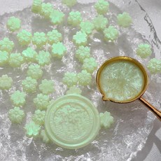 개가방 꽃 모양 씰링 왁스 비즈 카드 봉투 결혼식 초대장 선물 포장 장식에 적합, 1개, 8. A07