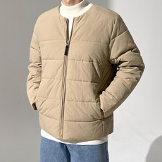 JHSTYLE 類羽絨無領圓領鋪棉夾克 RTROK589