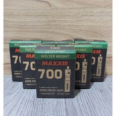 MAXXIS 瑪吉斯 700C 自行車內胎 法嘴可拆式氣嘴 盒裝, 1個, 60mm