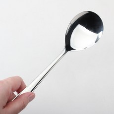 스텐 304 서빙 스푼 큰 숟가락 대왕 먹방 스푼 왕 수저, 1개, 스텐 27종 서빙 스푼