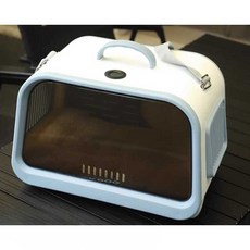 고양이이동장 외출용 산책 반려묘 이동 투명 강아지, 그레이