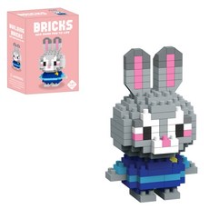 브릭시리즈 1탄 12종 나노블럭, 주토끼주니, 1개