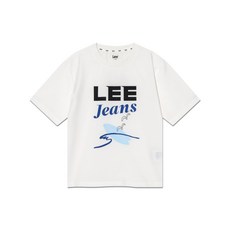 LEE 리 KIDS 베이직 리진스 반팔티셔츠 화이트 LK2502ST24WH 76C219 27L930