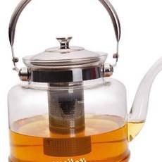 유리주전자 이탈리노 2L DY 직화 유리포트 직화티포트