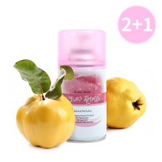 프리미엄 아로마플러스 방향제(모과향) 자동분사기용 실내공간 화장실방향제, 3개, 250ml