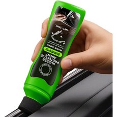 고무 재생기 - 75ml 보호 리퍼비시 에이전트 스펀지 팁이 있는 트림 복원기 차량 내부용 내구성 관리 솔루션 트럭 창문 도어 후드 트렁크 스트립 유지