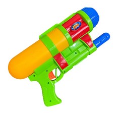 大容量玩具水槍 - 抽拉式設計，安全材質，遠射程，夏日玩水必備, 1個