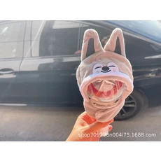 SKZOO Stray Kids 지원 램프 보호 커버 방진 및 낙하 방지 귀여운 만화 디자인 팬 전용, 02 huilang, 02 huilang