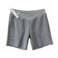 BABYSHARE 低腰大口袋孕婦棉褲