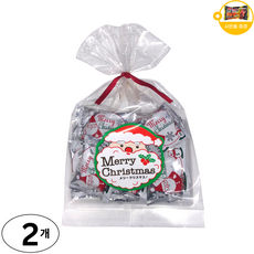 일본 크리스마스 산타 크런치 초코 사은품 추가증정, 2개, 30g