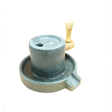 가정용 미니 맷돌 콩국수 두부기계 콩비지 콩갈기, 상판13 x 하판20, 1개