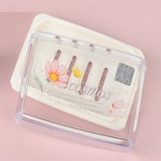 뚜껑 있는 포함 비누 케이스 받침대 비누곽 비눗곽 비누각 비누갑 비눗갑, 1개