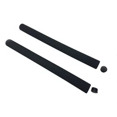 스폰지 소프트 자전거 미끄럼 방지 충격 흡수 타입 핸들 부품, 2. Black, 1개