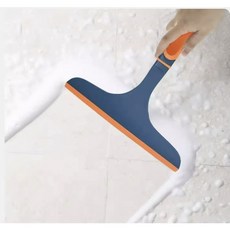 피치 스퀴지 욕실 유리 물기제거기, 블루, 1개