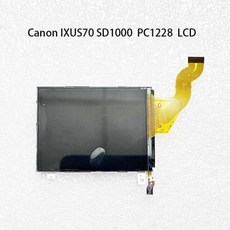 캐논 IXUS70 SD1000 PC1228 LCD 스크린 백라이트 카메라 수리 부품 신제품, 02 SD1000 LCD, 1개
