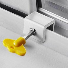 창문잠금장치 창문걸쇠 방충망고정, 1구, 1개