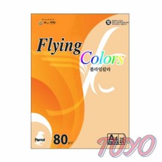 투요 플라잉칼라 복숭아 A4 25매 인쇄지 A4인쇄용지 A4용지