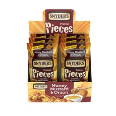 Snyders of Hanover 스나이더스하노버 프레첼 피스 허니 머스타드 어니언 92g 6입