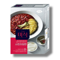 더 미식 사천 짜장면 270g x2p, 1개