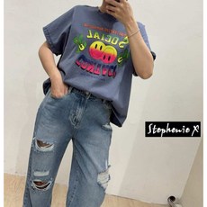 仙人掌圖案短袖T恤 多種顏色可選