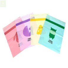 더초이스토어 차량용 붙이는 쓰레기봉투 붙이는휴지통, 병아리