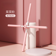 amyup 十字瑜伽形體棍 78cm 茱萸粉, 78cm茱萸粉, 1套