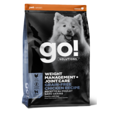 go! SOLUTIONS 體重管理+關節護理 無穀配方乾糧 適用於成犬, 減重+關節保健, 1.59kg, 1袋