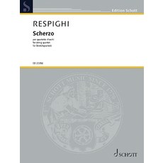 Scherzo in E Minor (P191): For String Quartet Paperback, Schott, English, 9781705122679