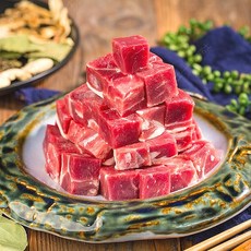 (배터짐) 청정지역 머튼 양깍두기+2소스 (일요일&당일발송), 3kg, 1개