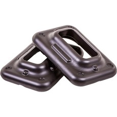 스텝 오리지널 에어로빅 운동 라이저쌍와 논스키드 피트 - 서킷 크기 플랫폼에 사용할 수 있는 두 개의 추가 라이저