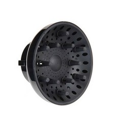 達新牌 烘髮熱風罩 波浪捲髮器 快速烘乾 蓬鬆造型 家用美髮工具, 1個, 黑色, 黑色