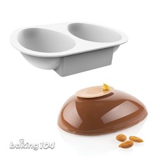 Silikomart 義大利矽膠模大蛋糕模 蛋形 復活節 14.5公分, 1個