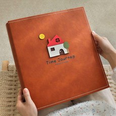 머스코 가족 대용량 사진 수납 포토앨범, 5인치 가로세로 600장, 1매, 리틀 하우스