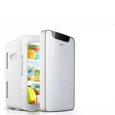 미니 약냉장고 소형 듀얼 뷰티 화장품 차량용 메디컬 냉장고 카페, 16L(카홈겸용), 화이트